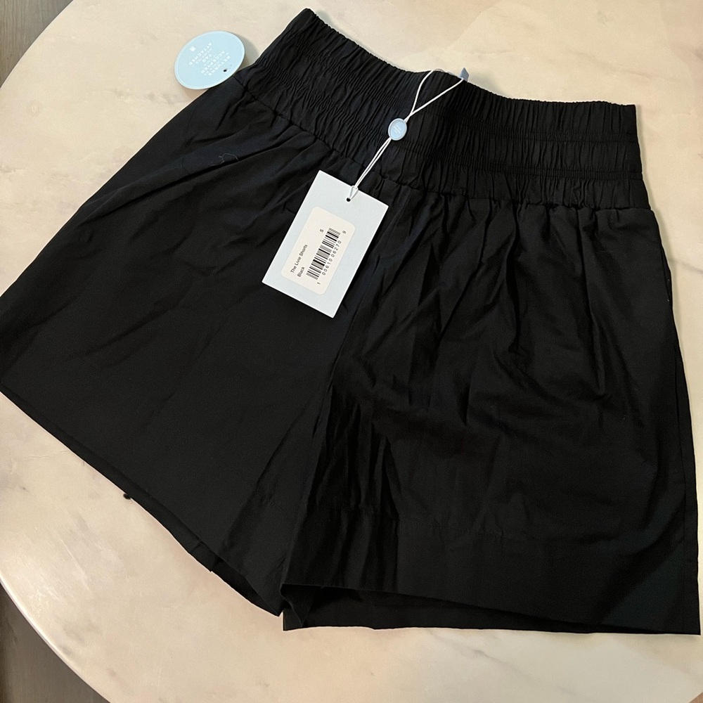 NWT Hill House Livie Black Nap Cotton Short